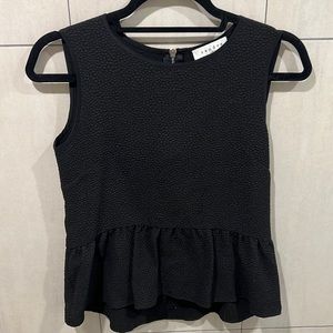 Sandro black sleeveless top